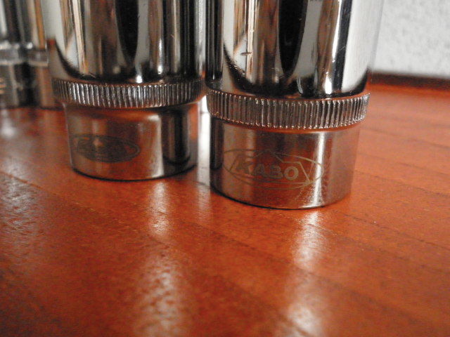 ★KABO★カボ　3/8インチサイズ・ディープソケット・セット（スプライン形状）_3