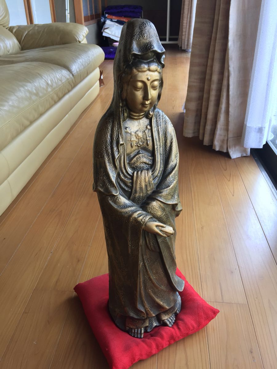 釈迦如来観音像 作者不明 高さ 約６１㎝ _2