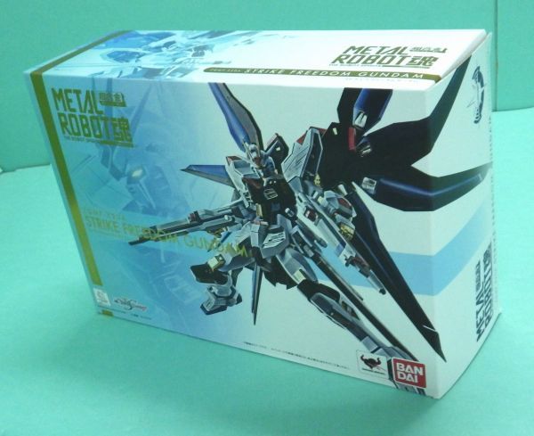 m946 ストライクフリーダムガンダム 機動戦士ガンダムSEED DESTINY METAL ROBOT魂 バンダイ 中古品