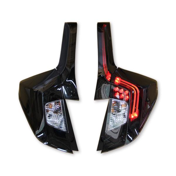 ホンダ フィット GK GP LEDテール スモークカバー/ブラックインナー