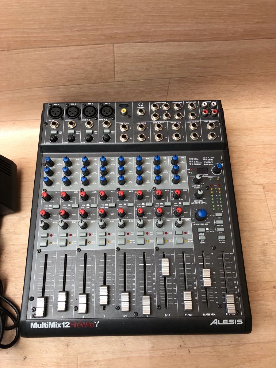 ALESIS MULITIMIX12 FIRE WIRE ミキサー