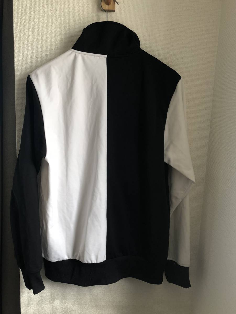 KAPPAトレーニングウェアLサイズカッパジムウェアゴルフウェアブラックホワイトオシャレおしゃれジャージ_3