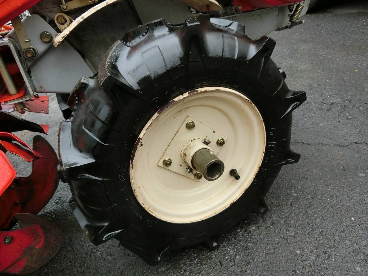 ヤンマー 10馬力プロ用 畦立て仕様 マルチャー畝立て付き管理機 PRT110
