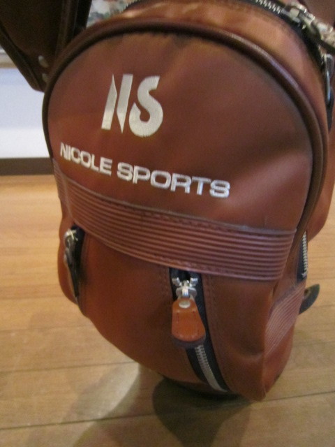 センス抜群！細身 キャディ ゴルフバッグ NS NICOLE SPORTS ニコルスポーツ