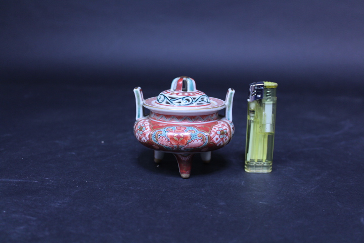 古伊万里 小 香炉 赤絵 【公式通販】