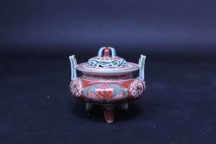 古伊万里 小 香炉 赤絵 【公式通販】