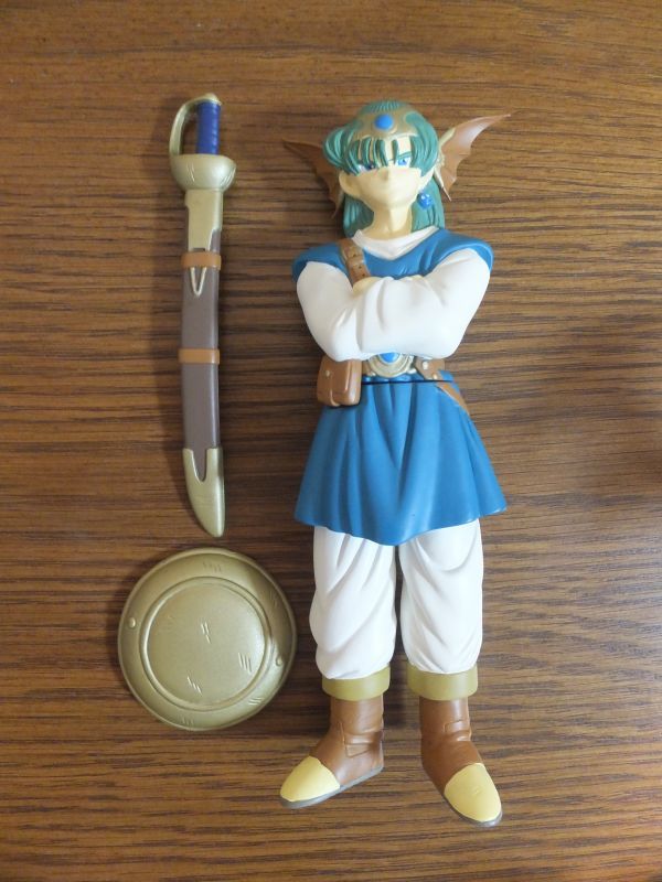 ドラゴンクエスト4 勇者 ソフビ カンペン ケース ドラクエ4 フィギュア