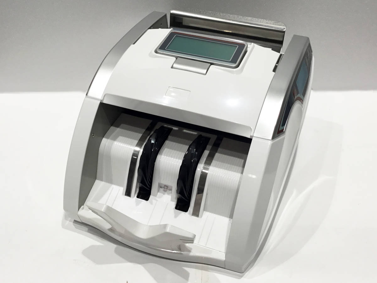 ☆美品☆ MARUMA 卓上型紙幣カウンター マネーカウンター お札カウンター 紙幣計数機 札勘機 ダブルデジタル表示 UV1M-1000