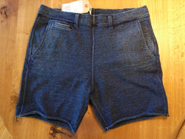 REMI RELIEF インディゴ天竺ショーツ size L 税込み定価￥17280 
