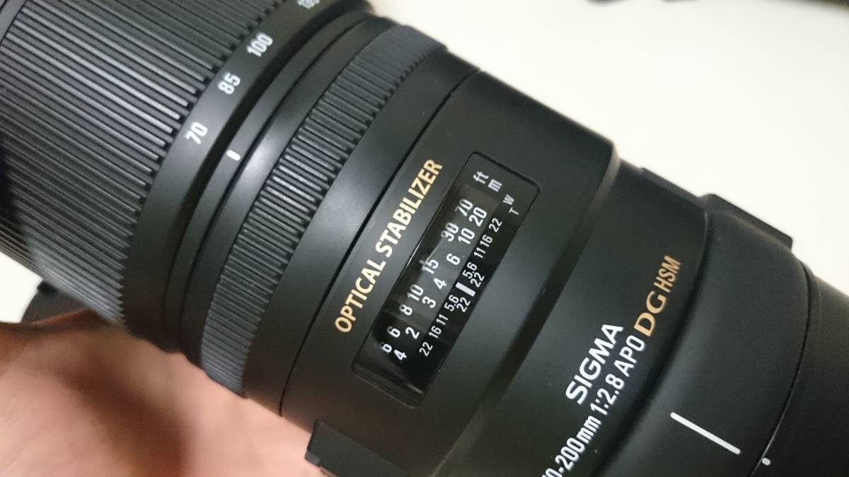 【美品】SIGMA APO 70-200mm F2.8 EX DG OS HSM　ソニーAマウント_3