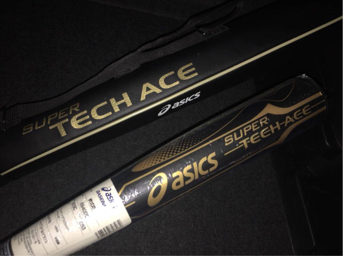 asics アシックス SUPER TECH ACE BB4005 野球 軟式 カーボン バット