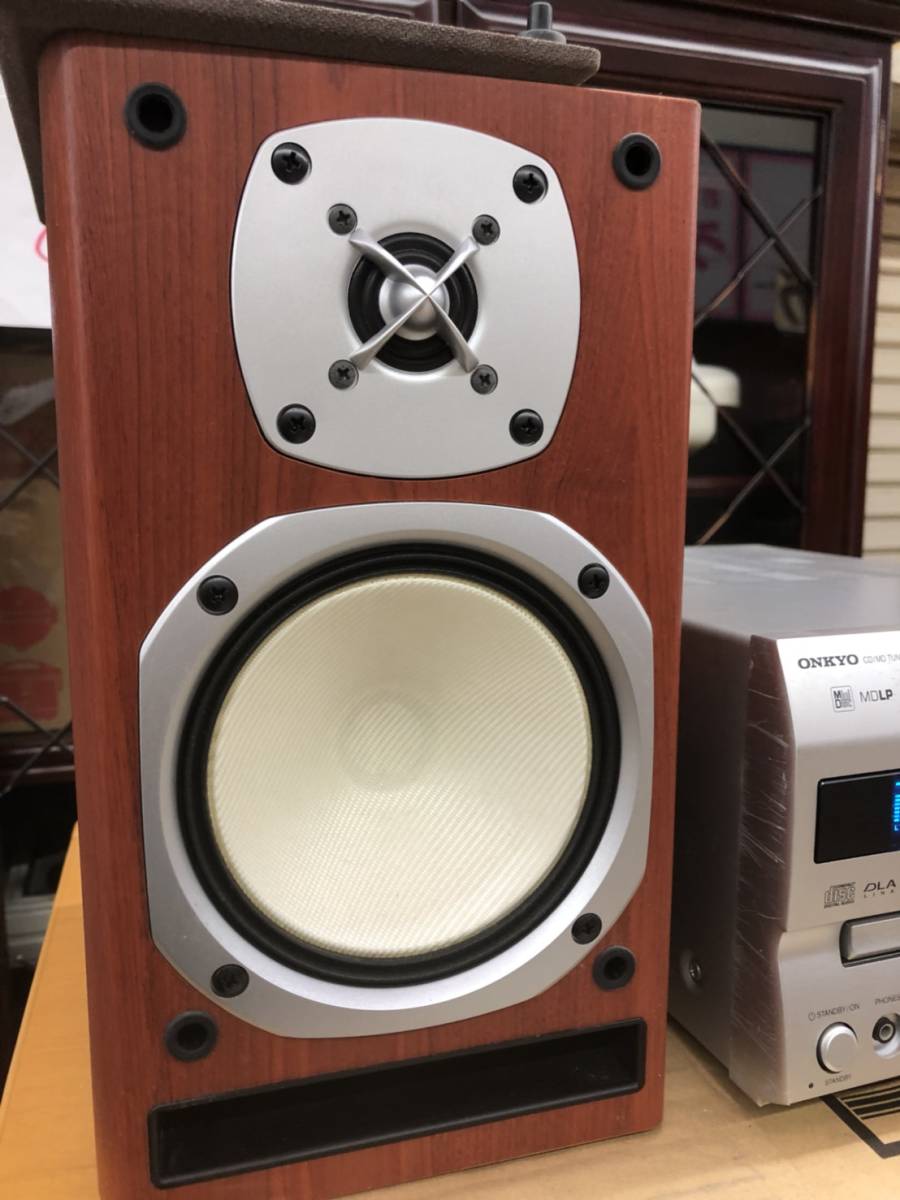 オンキョー ONKYO ミニコンポ FR-N7TX MD CD
