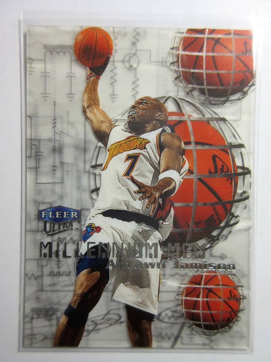 1999-00 Ultra Millennium Men #14 Antawn Jamison/100 アントワン