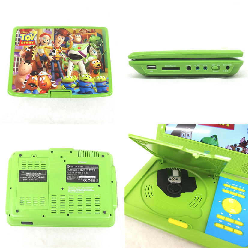 トイストーリー 9インチ ポータブルDVDプレーヤー20周年記念 トイ