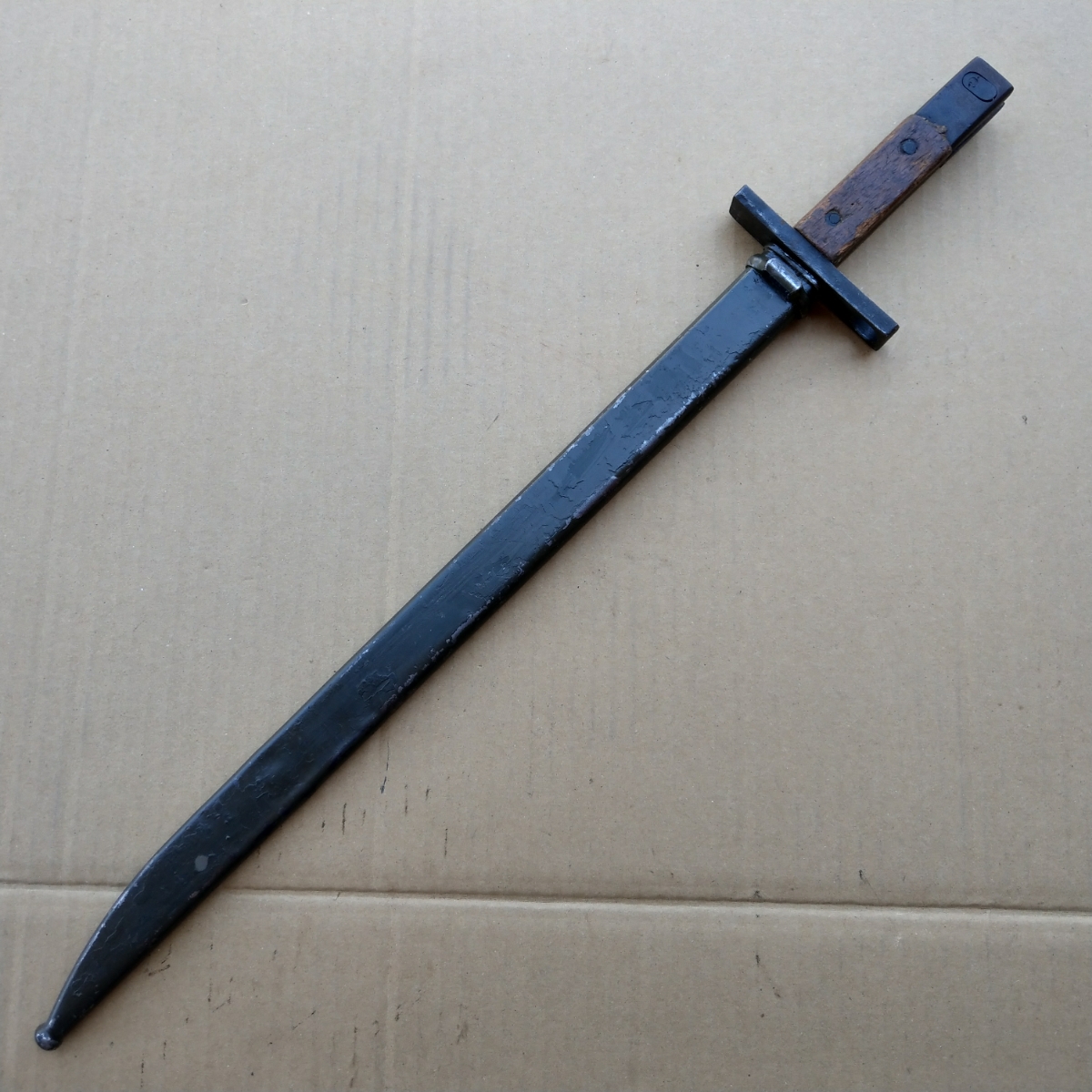 三十年式 九九式 銃剣 最末期型 カット品 初期自衛隊の放出品 日本軍