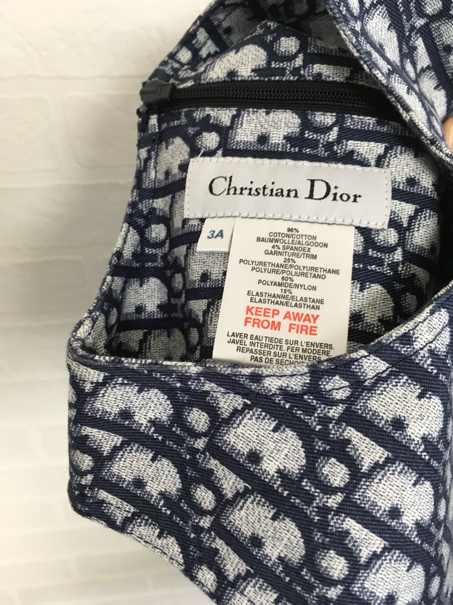 164☆ Christian Dior クリスチャンディオール トロッター柄