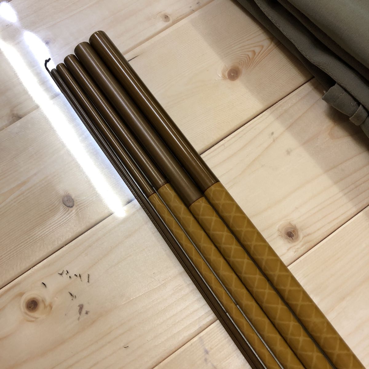 美品！シマノ 朱紋峰 競 21尺 二十一 シマノ 朱紋峰