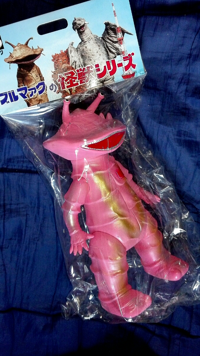 カネゴン ピンク ブルマァク 復刻 カネゴン ブルマァク ソフビ