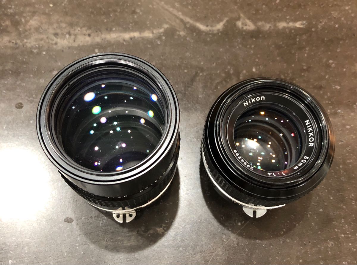 送料無料！ニコン 50mmf1.4 135mmf2.8 ジャンク扱い 【公式通販】