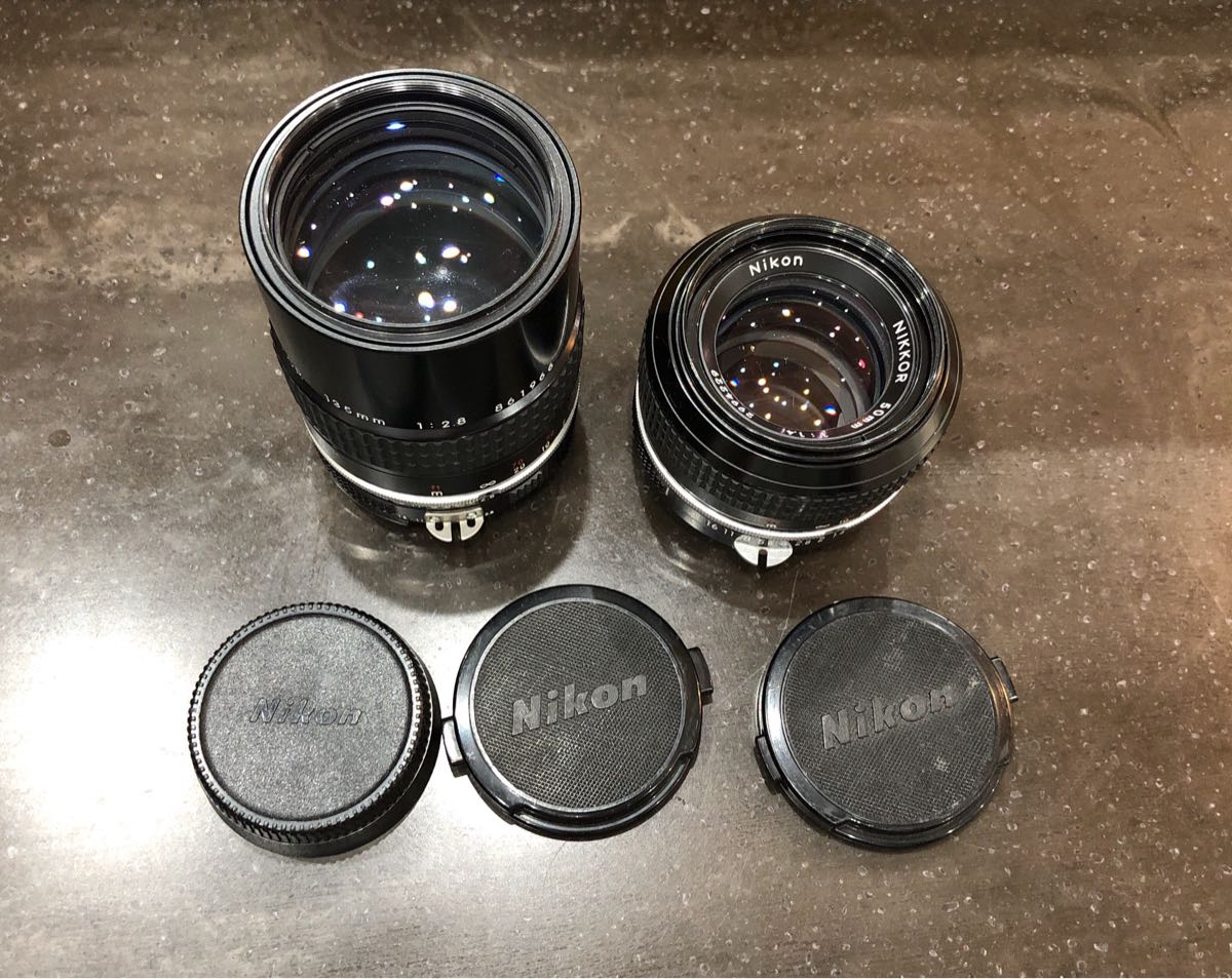 送料無料！ニコン 50mmf1.4 135mmf2.8 ジャンク扱い 【公式通販】