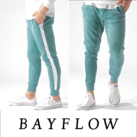 ☆春夏★即完売品！★【BAYFLOW】ベイフロー ／極上な履き心地 スウェットパンツ グリーン