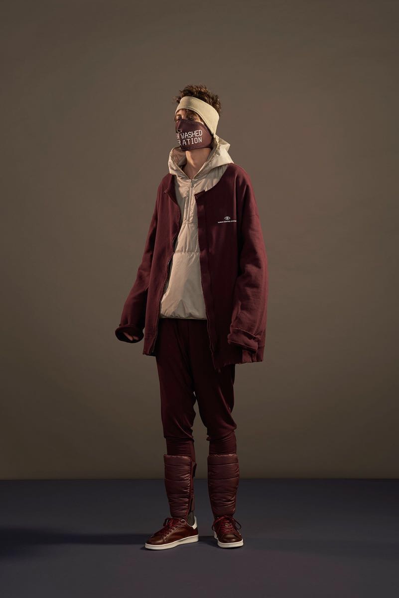17AW 即完売 アンダーカバー BIG ジップ スウェット デタッチャブル 