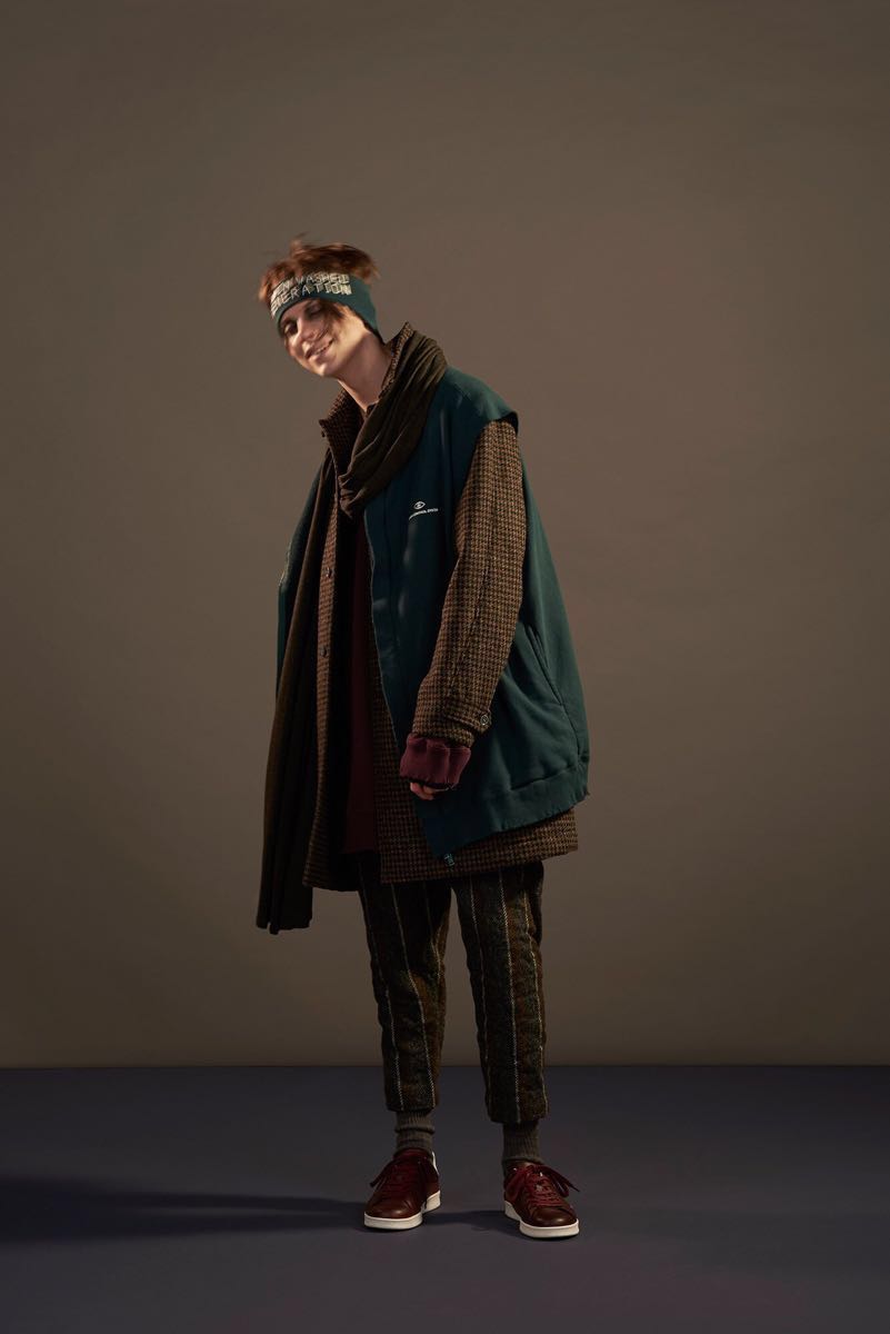 17AW 即完売 アンダーカバー BIG ジップ スウェット デタッチャブル