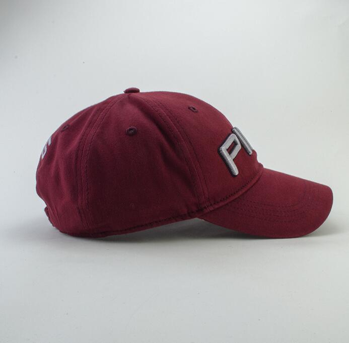 新品 おしゃれ PING ピン ゴルフ キャップ 帽子 CAP レッド_2