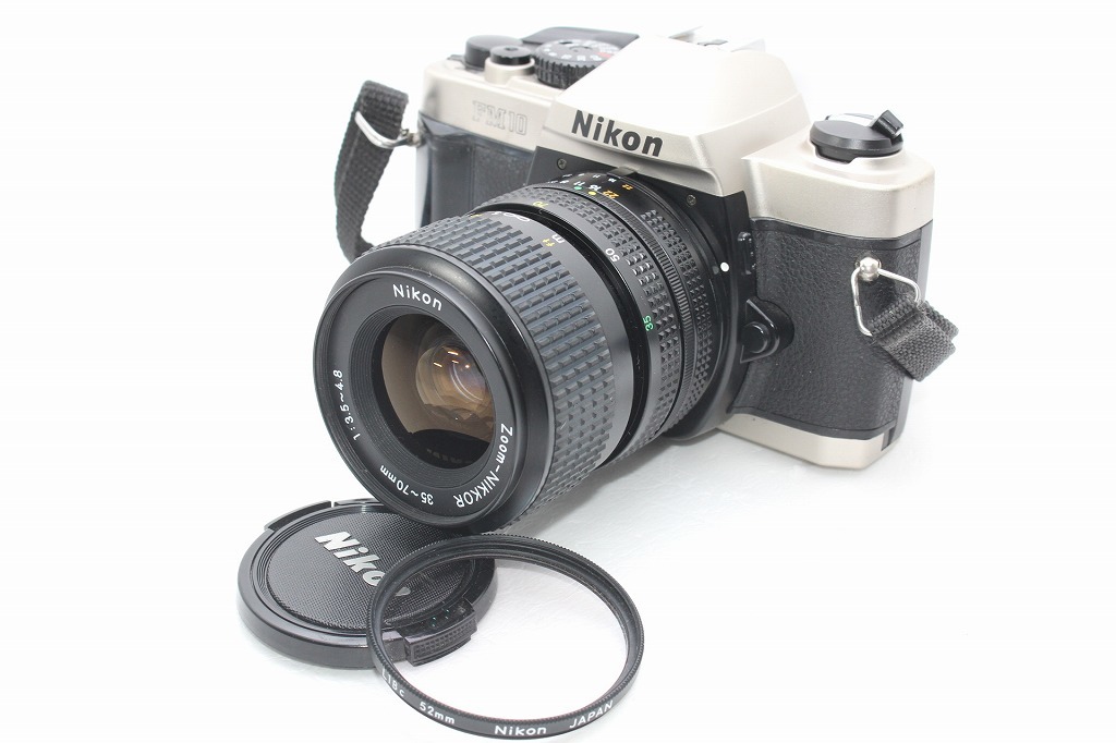 人気のフィルム一眼レフ Nikon ニコン FM10 35-70mm F3.5-4.8