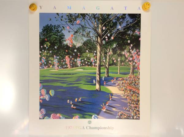 1975 PGA Chanpionship ヒロヤマガタ アートポスター 2枚残少_1
