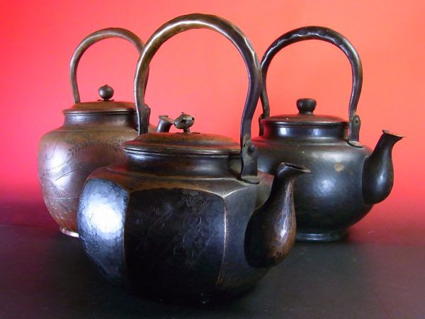 HOT，送料無料】 【宇】英祥堂製 錫製 筒形茶心壷 茶入 ID509