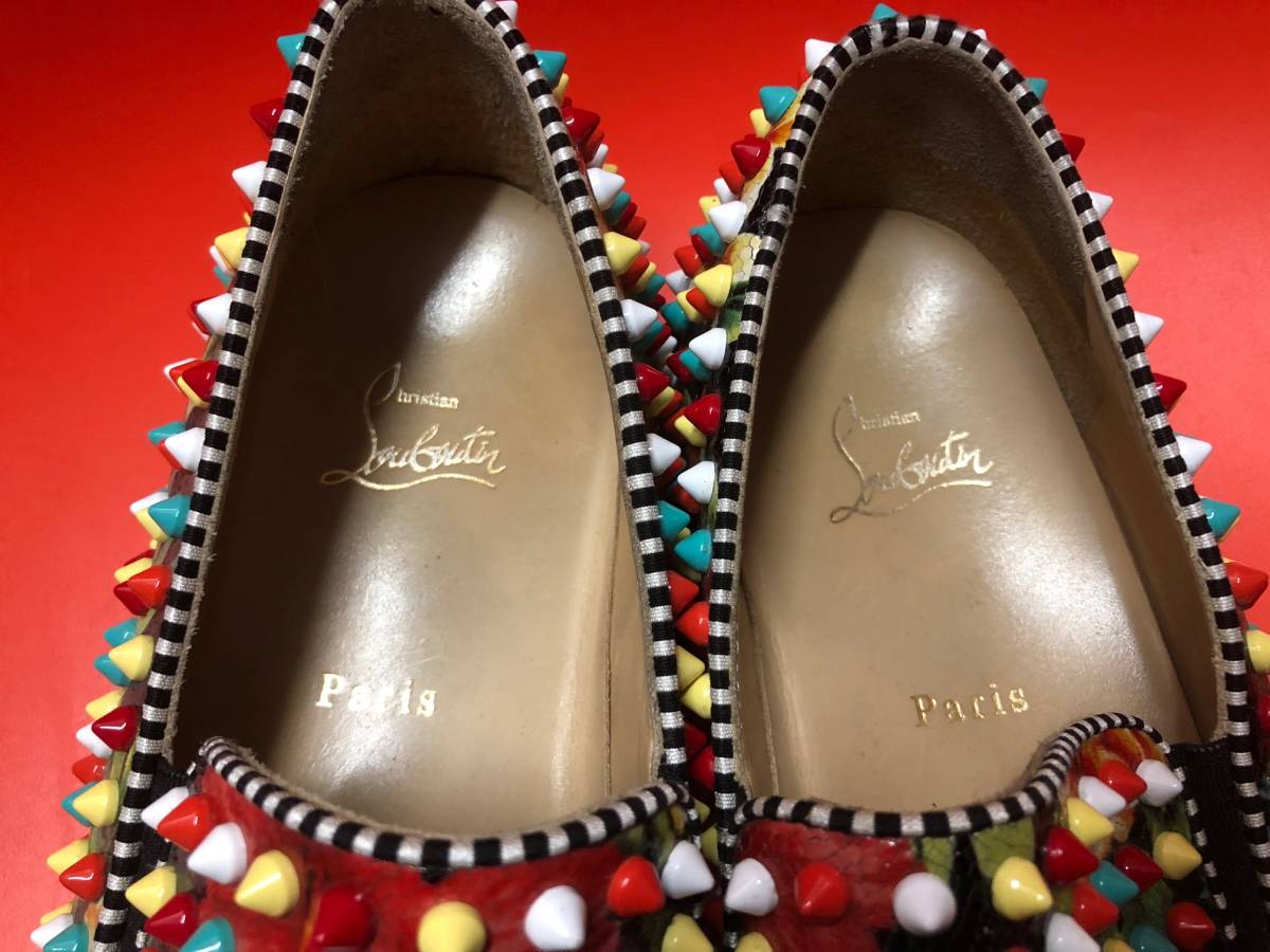 Christian Louboutin クリスチャンルブタン roller boat ローラー 