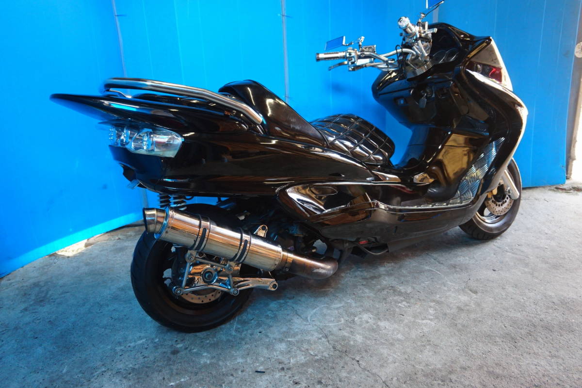 マジェスティ250C☆HIDライト☆フルカスタム外装良好☆ツルツル 