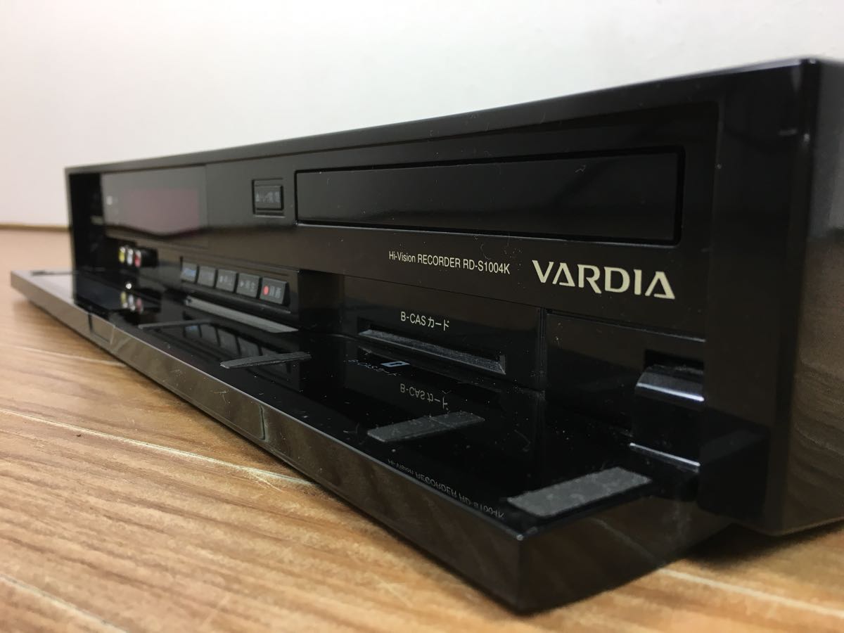 ○ TOSHIBA 東芝 VARDIA HDD&DVDハイビジョンレコーダー RD-S1004K