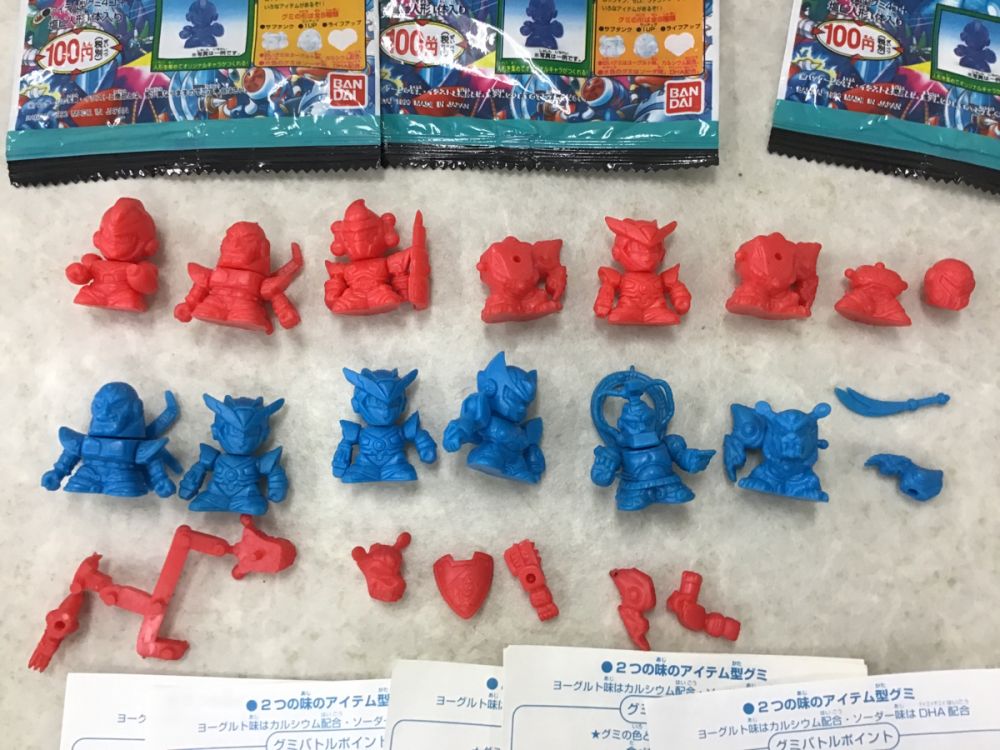 当時物 バンダイ グミメイトロックマンX ロックマンX（MAX）・ゼロ