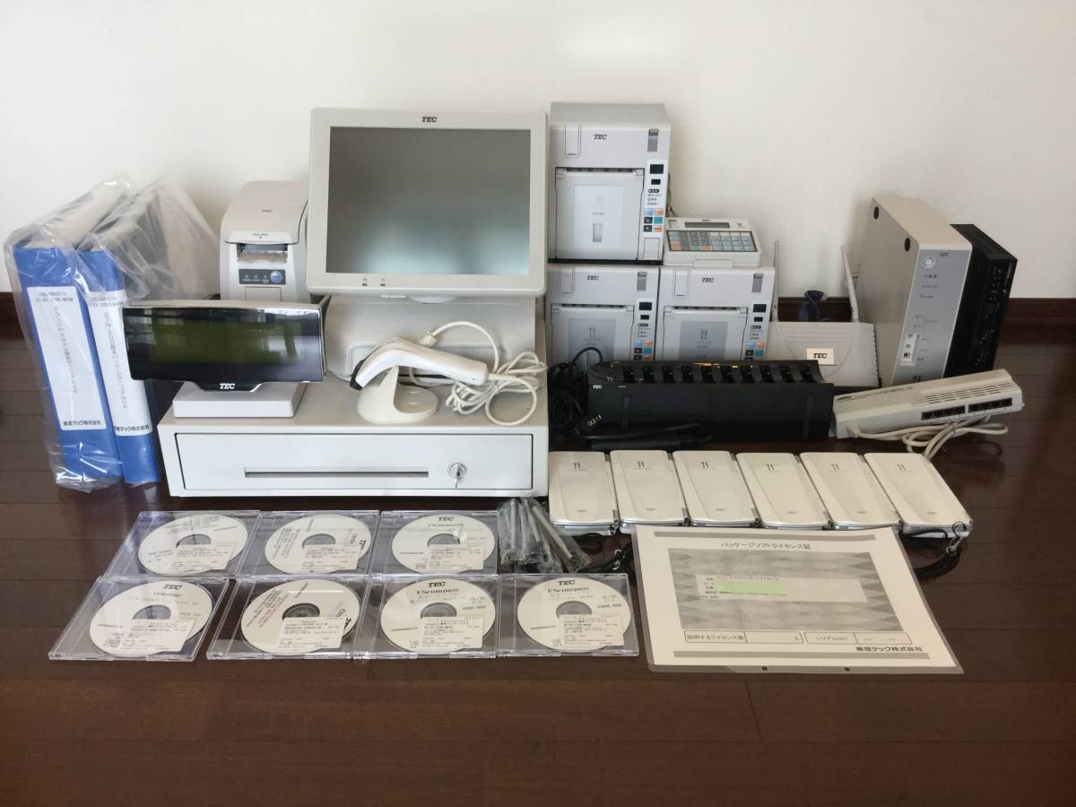 事務・店舗用品 TOSHIBA TEC オーダーエントリー端末 3台セット ジャンク品