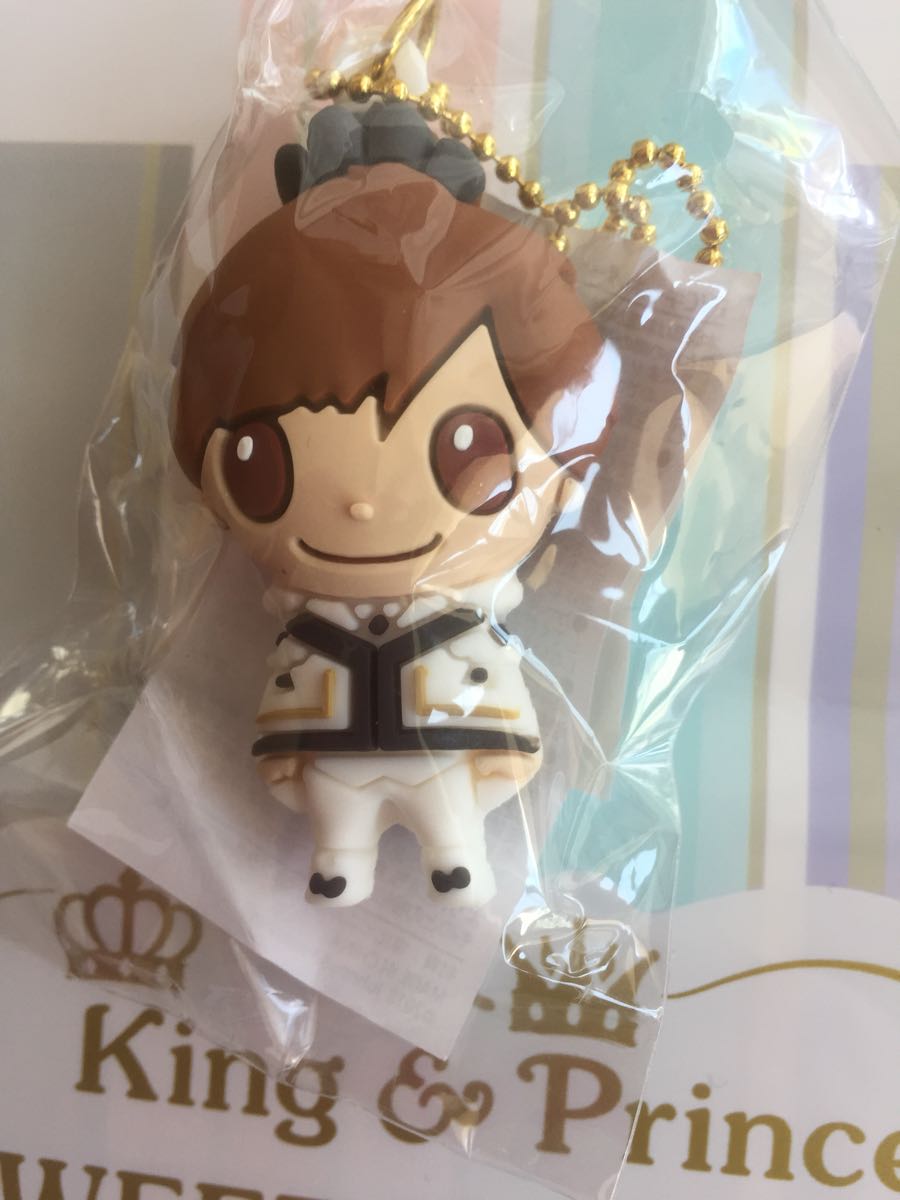 即決◇永瀬廉 PVCキーホルダー King & Prince SWEET GARDEN 黒 新品 袋