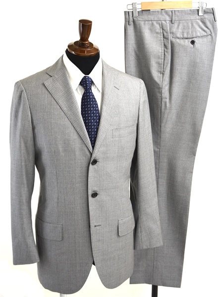 TRAVELLER ウールシルク シングルブレステッド2Bスーツ Elegant of 超