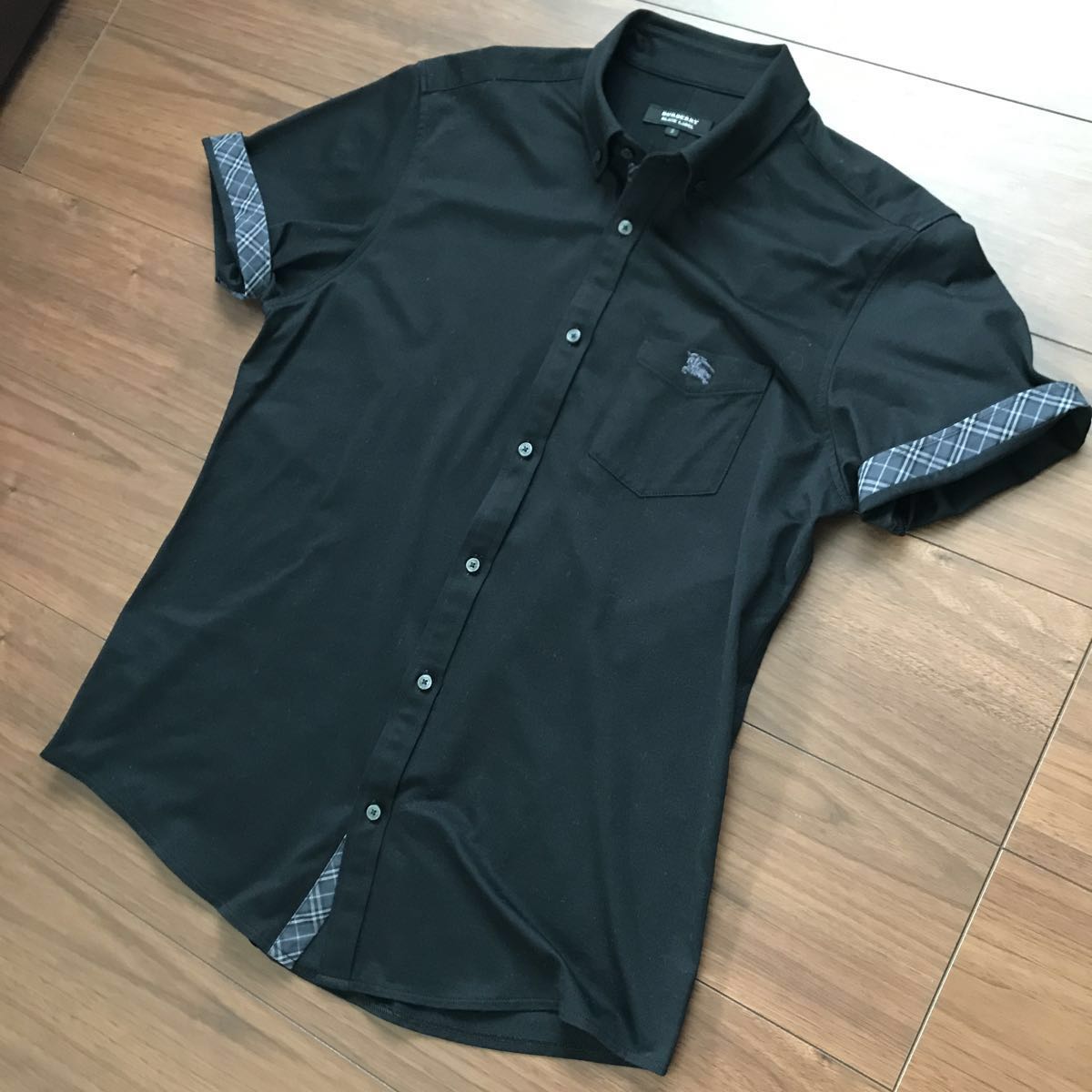 BURBERRY ノバチェック BLACK バーバリーブラックレーベル 美品 ホース 