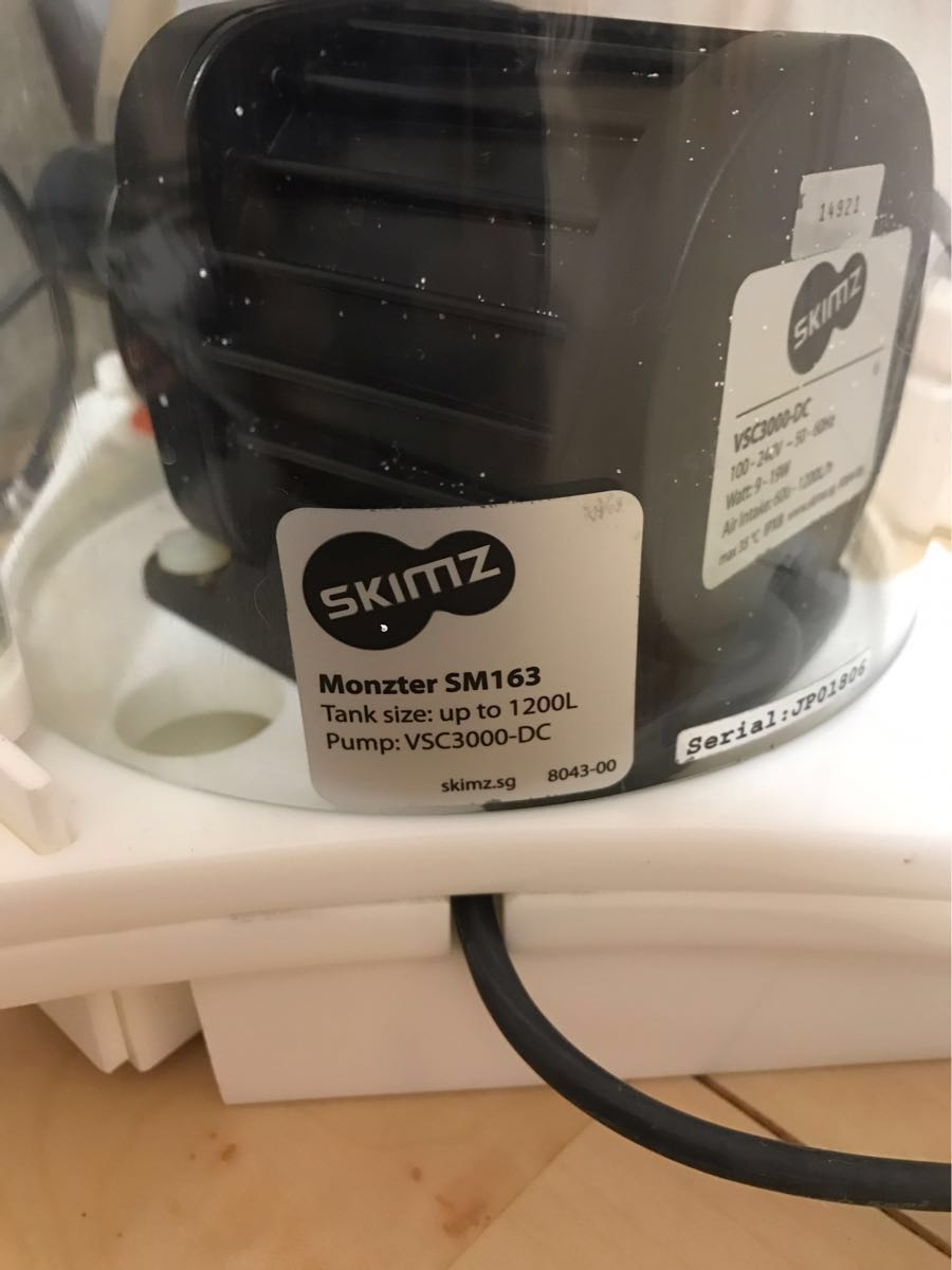 プロテインスキマー SKIMZ SM163 中古_5