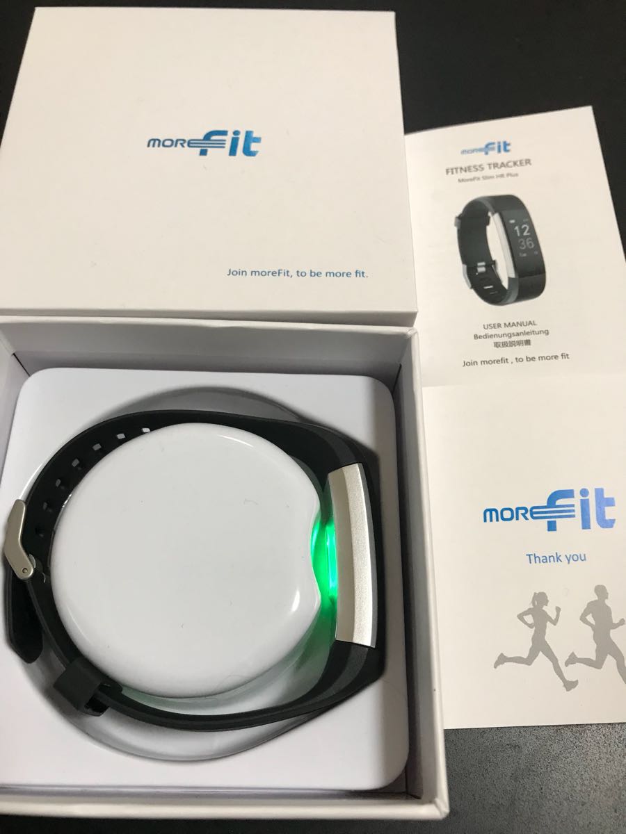 スマートブレスレット MORE fit スマートウォッチ_1