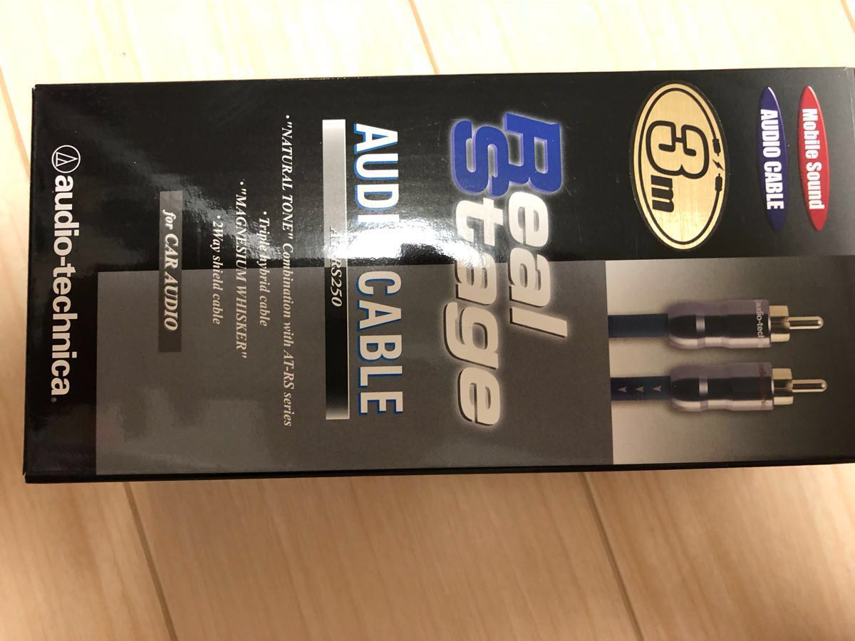 オーディオテクニカ RCAラインケーブル AT-RS250 2本1組 未使用新品_1