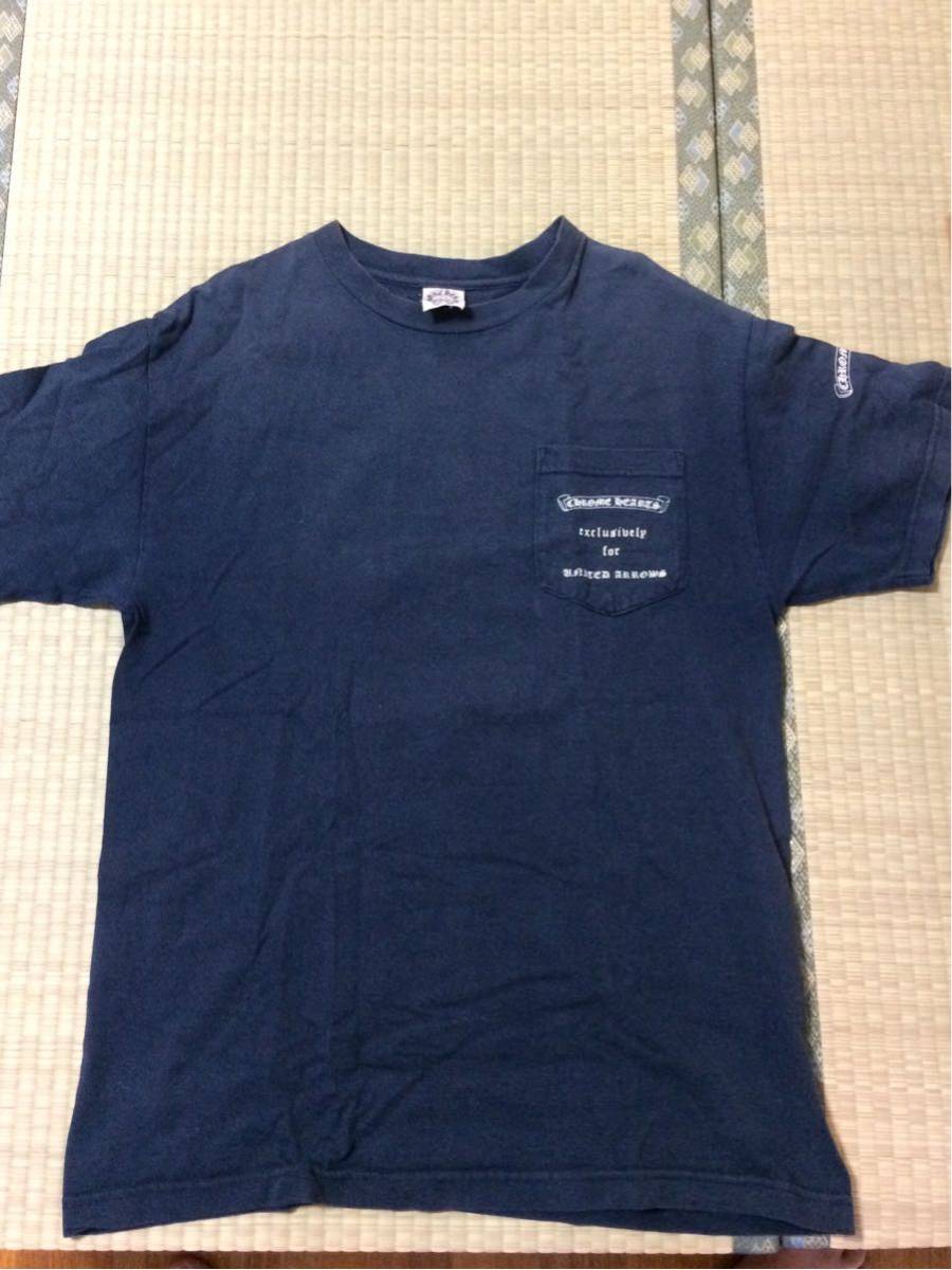 最新作，大得価 クロムハーツ T シャツ M ユナイテッド アローズ コラボ 紺 ブルー コットン 正規 ユーズド レア ビンテージ 1円(トップス)｜売買されたオークション情報、yahooの商品情報をアーカイブ公開 - 男性用