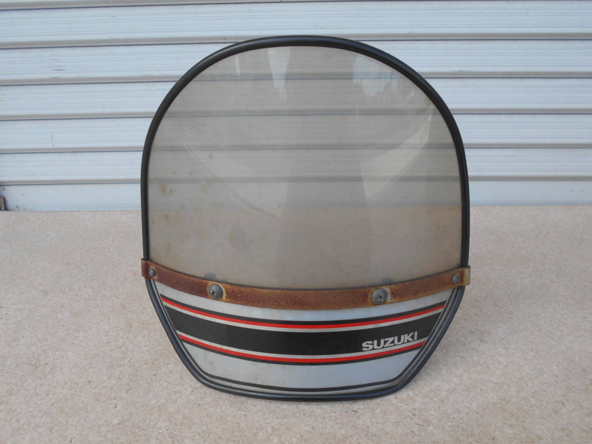  SUZUKI スズキ純正 ミニ風防 スクリーン マメタン RG50 GS50 品 当時物 コレダ バンバン90 バンバン50 OR50(フロント)｜売買されたオークション情報、yahooの商品情報をアーカイブ公開 - オークファ スズキ用