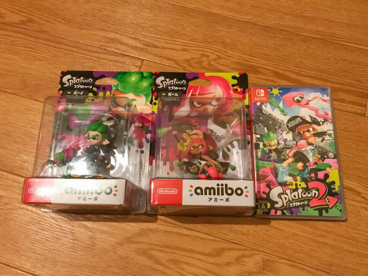 スプラトゥーン2 アミーボセット！ 美品！