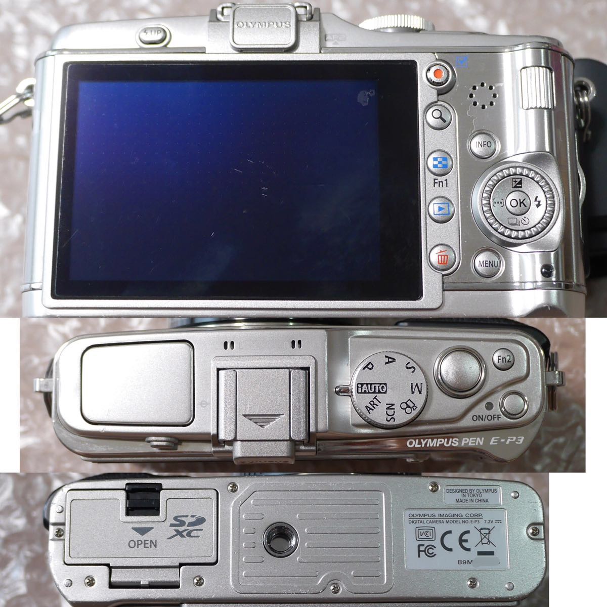 オリンパス E-P3 ボディ IS不良有り その他正常 olympus pen ペン 