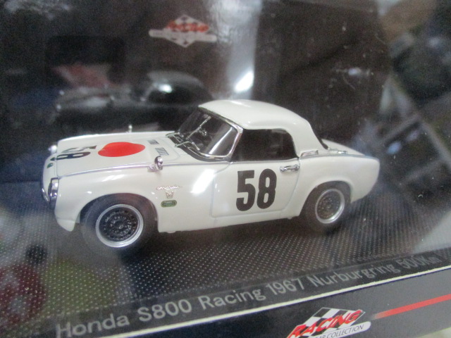 エブロ 1/43 ホンダ S800 レーシング 1968 ニュルブルクリンク