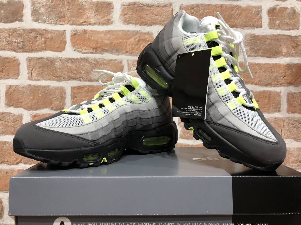 限定SALE，大人気 NIKE エアマックス９５ OG airmax95 イエロー(25.5cm)｜売買されたオークション情報、yahooの商品情報をアーカイブ公開 - オークファン 25.5cm