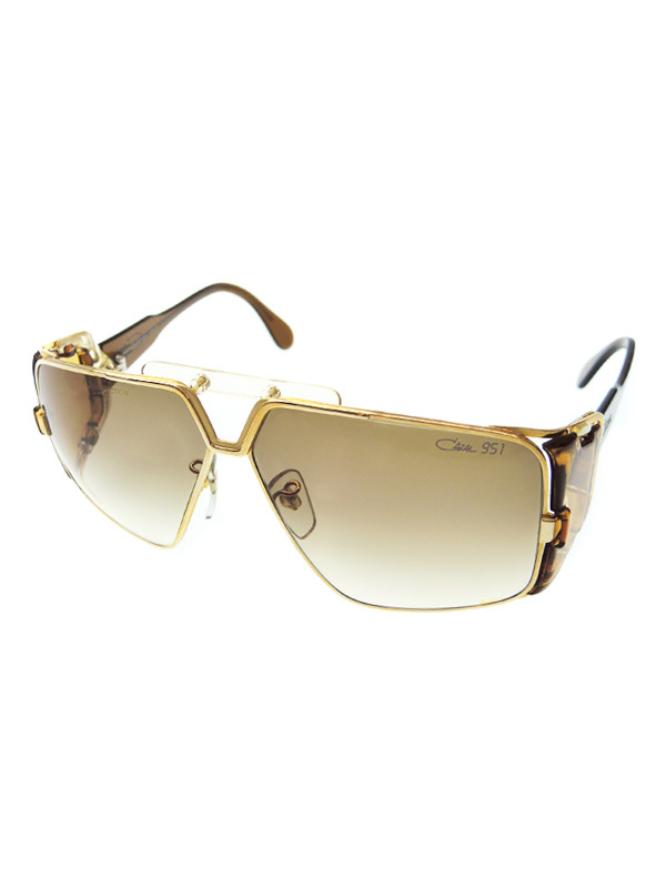 美品 カザール サングラス MOD.951 CAZAL スポーツデザイン 箱付 ストラップ付 西ドイツ製