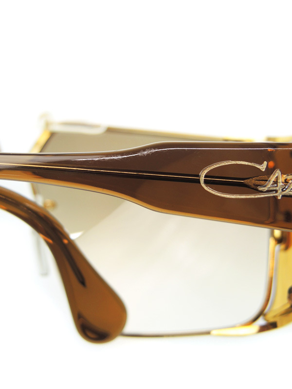 美品 カザール サングラス MOD.951 CAZAL スポーツデザイン 箱付 ストラップ付 西ドイツ製